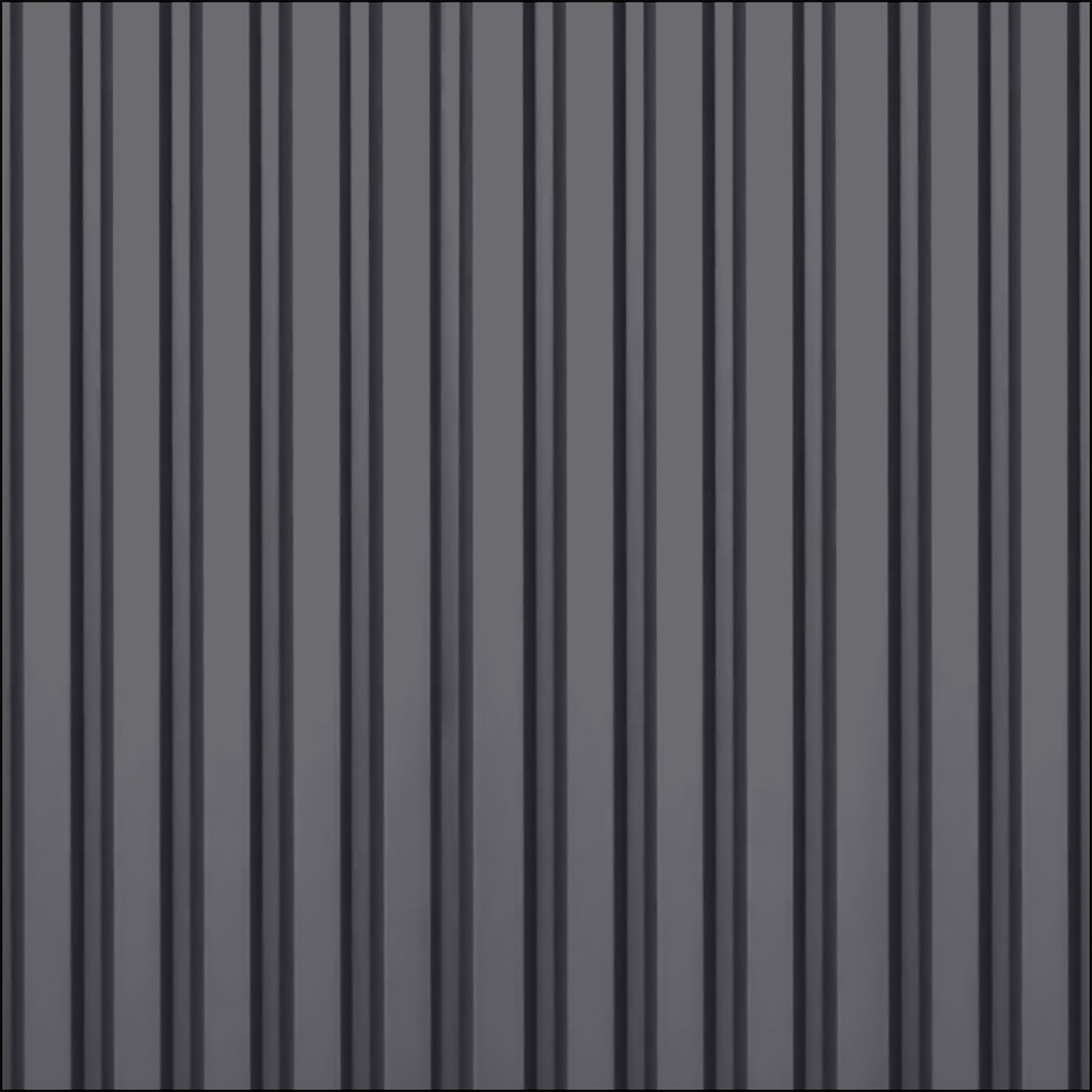 Ханын рейк mdf   storm grey 2800*126*18-48-749