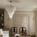 Murano petal drop chandelier STS