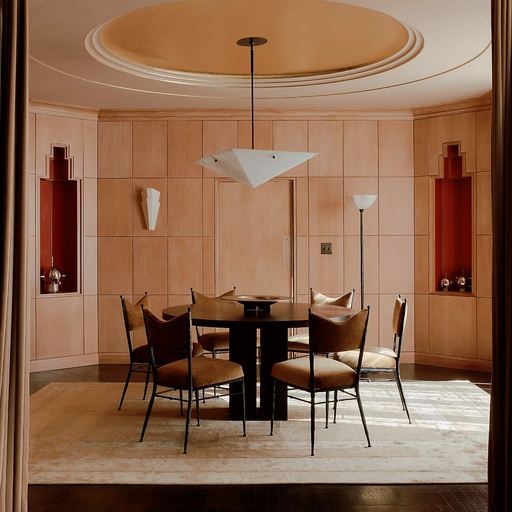 Natural with alabaster pendant lamp