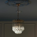 MURANO QUADRIEDRI GLASS CHANDELIER
