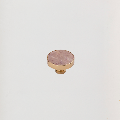 Brown round button 31*20
