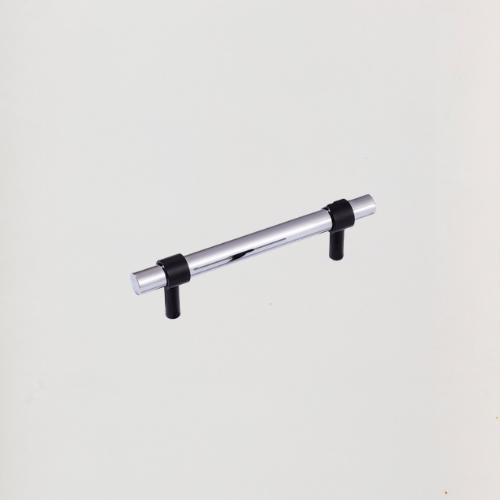 Metallic rod with matte black rings *224