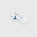 [STN1282464] Crystal Ball  Silver Drop Pull 