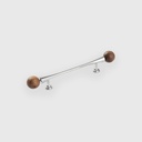 [RTR25137229] Silver Walnut Pull *128