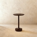 Black metal cordless rechargeable table lamp STS