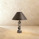 Viola calacatta marblemarble ballswith metal shade table lamp STS