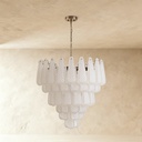 Murano petal drop chandelier STS