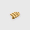 [RTR1320044] Narrow Oval Brass Knob 