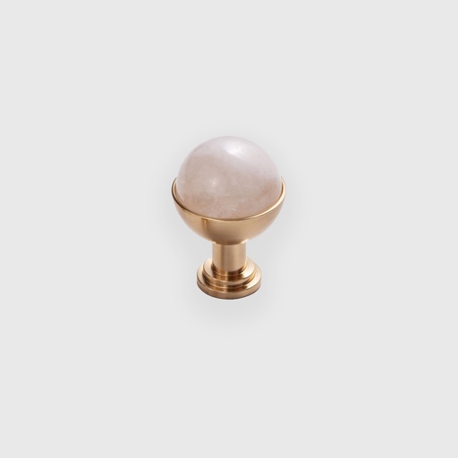 [STN1502025] Pink Marble Egg Knob 