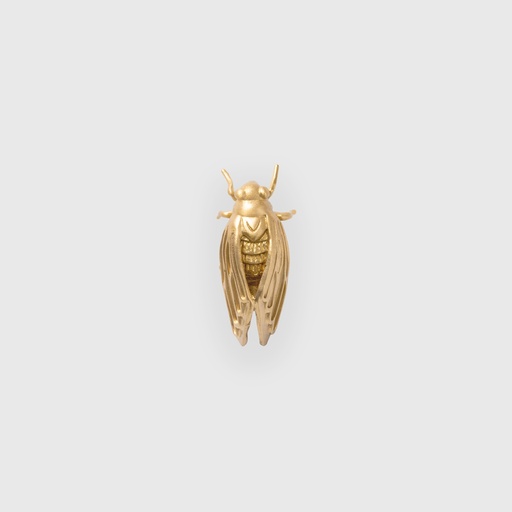 [ART2100055] Golden cicada brass handle 55*26