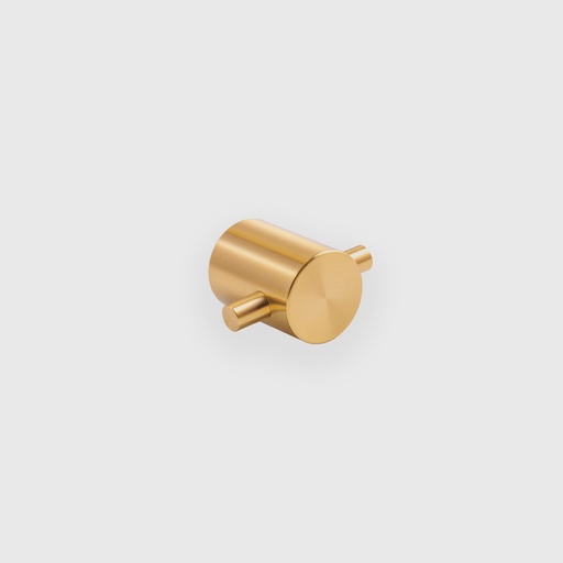 [RTR1711040] Line Golden Satin Brass Knob 