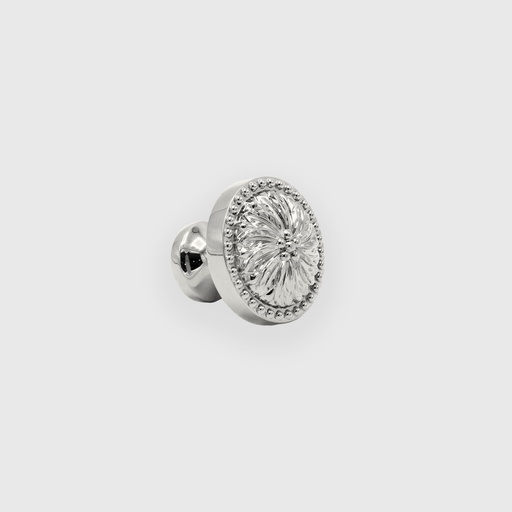 Simple European Silver Knob 