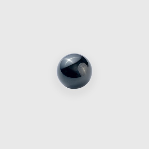 [LJO0002425] Polished Black Classic Ball Knob 