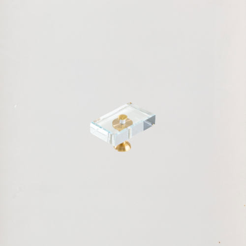 [LJO2300050] Rectangular crystal cabinet knob 50*30 ljo