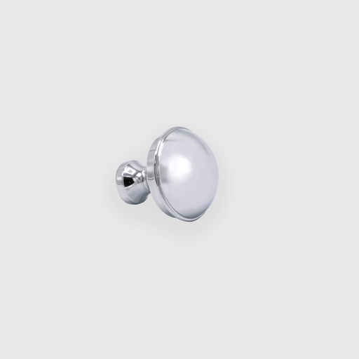 [LJO0002930] Shiny Silver Knob 