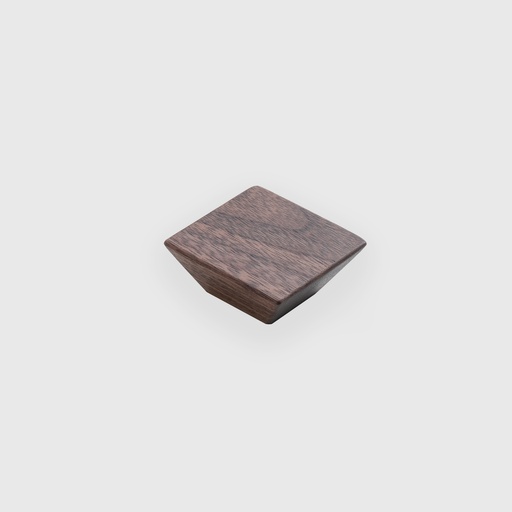 [EMO11105825] Walnut Square Cabinet Knob 