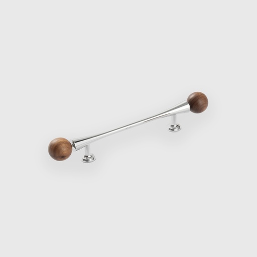 [RTR25137229] Silver Walnut Pull *128