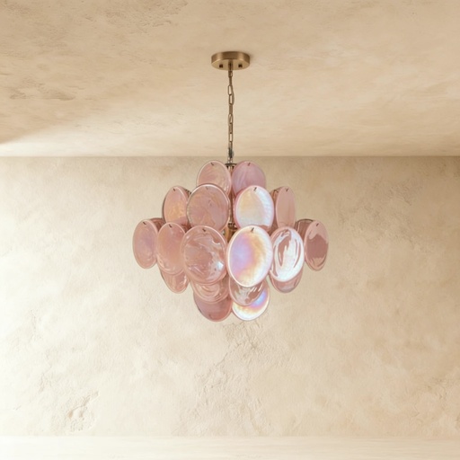 [MRCH0008] Murano mini fiore pendant STS